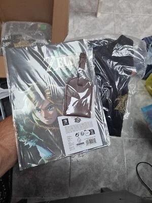 $159.62 • Buy Nintendo Switch Zelda Tears Of The Kingdom Preorder T-shirt Luggage Tag & Poster