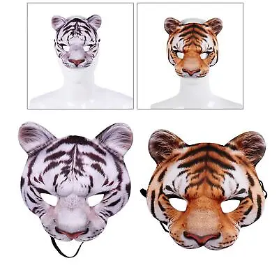 £6.13 • Buy Novelty Zoo Animal Mask Half Masks Halloween Cosplay Masquerade