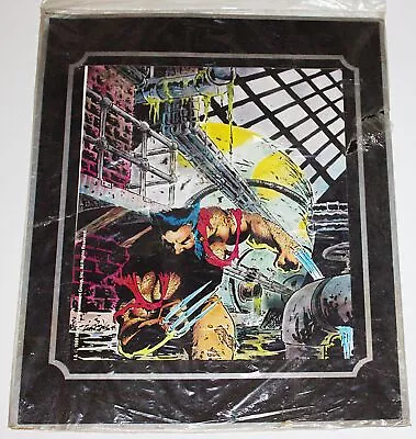 Marvel Comics Wolverine Art Poster Matted #9 Matt Wagner Art 1989 Comic Images • $15.99