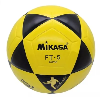 Mikasa FT5 Goal Master FIFA Soccer Ball Footvolley Ball Size 5 White And Black • $41.50