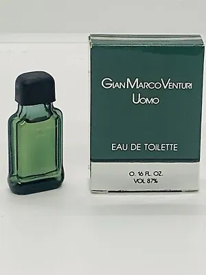 Gian Marco Venturi Uomo 4.3ml Miniature Eau De Toilette Vintage Mens Fragrance • £12.99