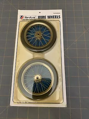 Vintage Top Flite Wire Wheels 4” For RC Planes Rare • $140