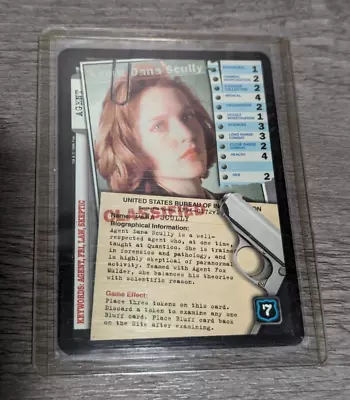 1996 The X-Files: CCG Premiere Agent Dana Scully Ultra Rare Card • $44.95