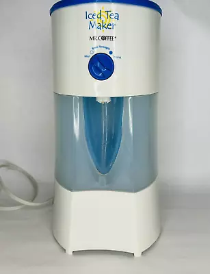 Mr Coffee Iced Tea Maker TM70 3 Quart Adjustable Strength Blue NO PITCHER • $19.79