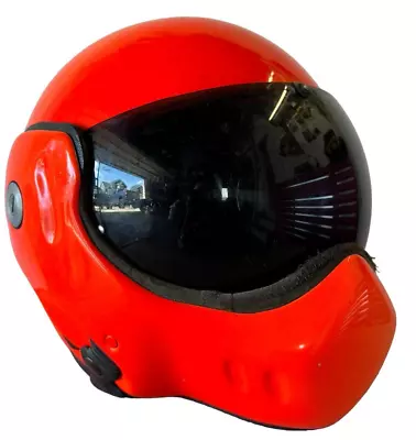 Vintage ROOF Boxer Style Motorcycle Helmet FIGHTER JET Great Color Small Size • $59.99