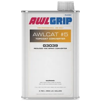 Awlgrip G3039 Converter Awlcat #5 Spray GALLON 5607778 Boat Paint Marine • $284.80