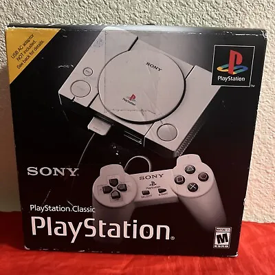 Official Sony Playstation 1 PS1 Classic Mini Console Open Box • $84.99