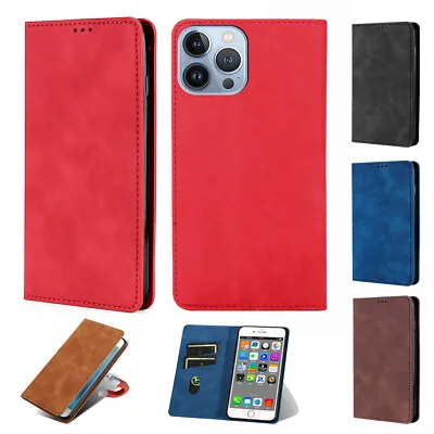 Magnetic Flip Wallet Cover Case For Oppo F9 A7X R17 Pro A5 A3S AX5 R15 Neo A12E • $13.11