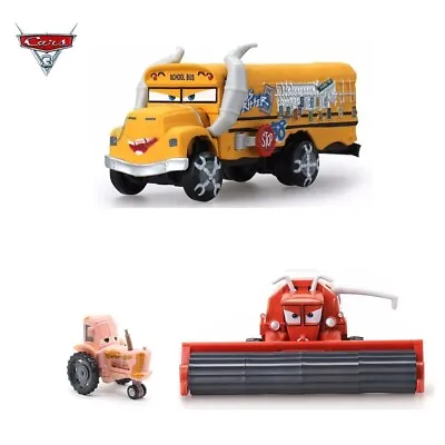 Disney Pixar Cars Frank Combine Harvester Tractor Fritter Diecast Toy Car Loose • £5.99