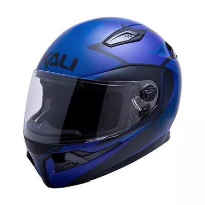 Kali Protectives Apex Frequency Matte Blue Motorcycle Helmet Adult Sizes MD & LG • $54.99