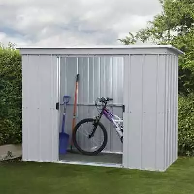 Yardmaster Store All No Floor Metal Pent Shed 6 X 4ft • £258.99