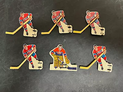 Montreal Canadiens Table Hockey Players Metal Coleco Eagle Toys 1950s - Two Team • $84.99