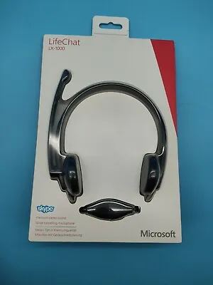 £9.99 • Buy Microsoft Skype Lifechat Lx - 1000 Headset Noise Cancelling Never Used