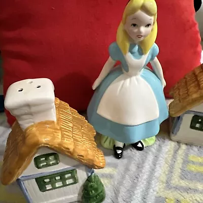 Vintage Disney Alice In Wonderland 6 In. Ceramic Figurine++ • $20