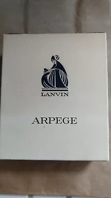 Vintage Eau De Lanvin 2 Oz Arpege Parfum Perfume NEW Original Box Atomizer  S4B • $89.99