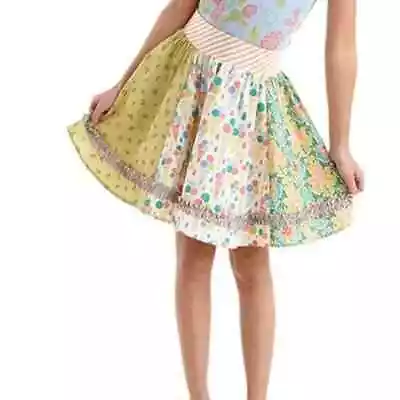 Girls Matilda Jane It's A Wonderful Parade Sorbet Circle Skirt Size 2 • $20