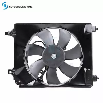 Electric Radiator Cooling Fan Assembly For 2006 2007 2008 2009-2011 Honda Civic • $48.88