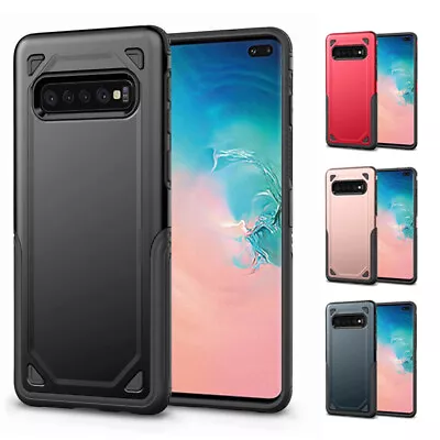 For Samsung Galaxy S10e S10 S8 S9 Plus Note 8 9 Defender Shockproof Case Cover • $9.95