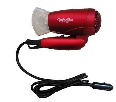 Portable Hairdryer 12v Simply Glam Caravan Camping CAR HAIR CARE STYLING PARTS • $33