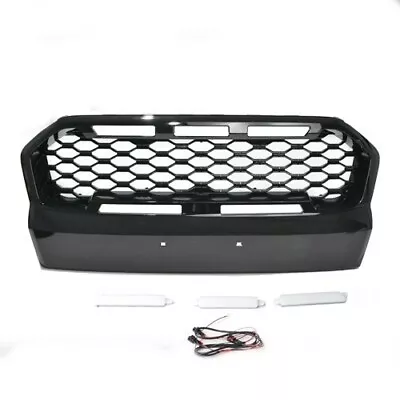 Matte Black Mesh Style Grille With DRL Lights Suitable For Ford Ranger PX2  • $249.99