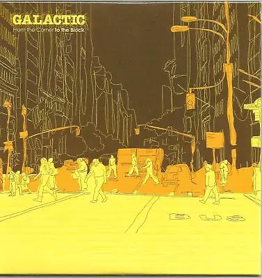 GALACTIC W/ Z TRIP From The Corner To Block ADVNCE CARD SLEEVE PROMO CD SEALED • $14.99