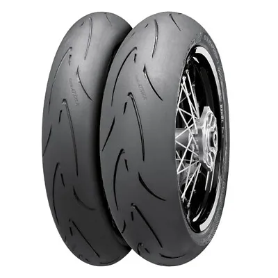 Continental Attack SM Evo - 120/70 R17 58(H) TL Front Motorcycle Tire • $160.81