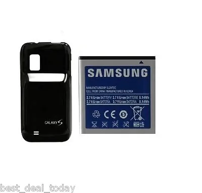Samsung Extended Life Battery And Door For Fascinate Sch-I500 2200mah Verizon • $35.95