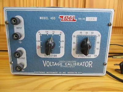 Vintage Eico 495 Voltage Calibrator • $100