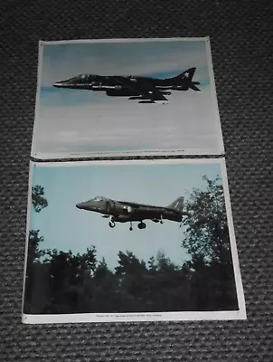 Two Harrier Jet Posters  Harrier G.r.5   Pegasus 11-61  Harrier Gr5 Of 3 Sqn • $12.12