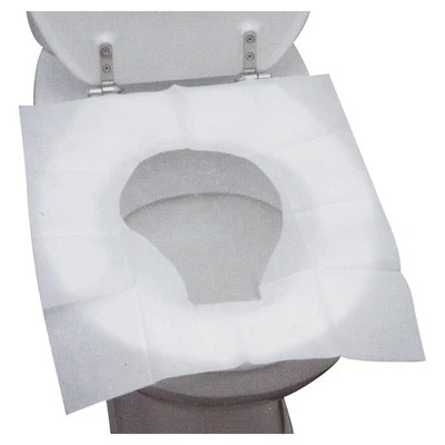 £2.79 • Buy 10 Disposable Toilet Seat Covers Hygienic Flushable Travel Camping Pocket Size