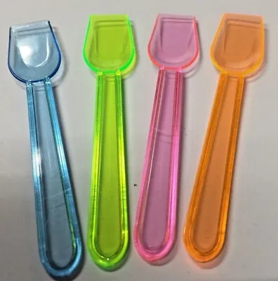 MINI SPOONS X 40 GELATO ICE CREAM YOGHURT TASTING DESSERT PARTY SPOON Re Usable • $7.20