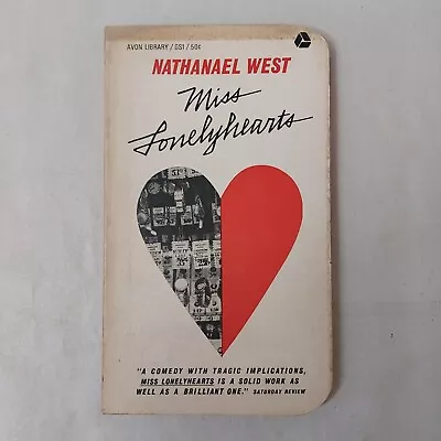 Nathanael West - Miss Lonelyhearts - 1965 • $12.43