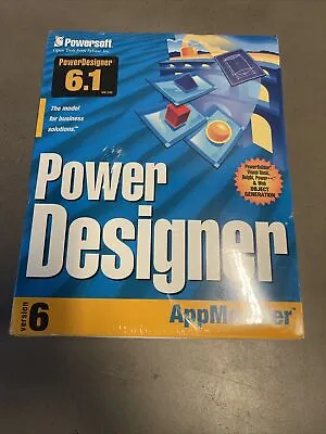 Powersoft Power Designer 6.1 Sealed Windows AppModeler Visual Basic • $99.99