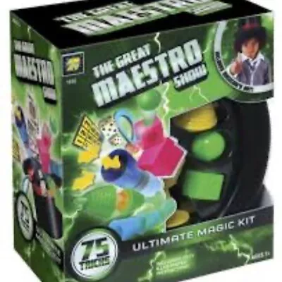 Ultimate Magic Trick Kit For Kid AMAV Great Maestro Show Gift Magician Hat Props • $16.09