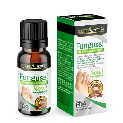 FUNGUSS Fungal Nail Fungus Treatment Damaged Discoloration Nail Cuticles Relief • $19.95