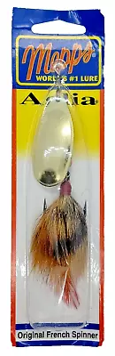 Mepp's Aglia Dressed Treble Fishing Lure 1/2-Ounce Gold/Brown Tail Vintage  • $12.99