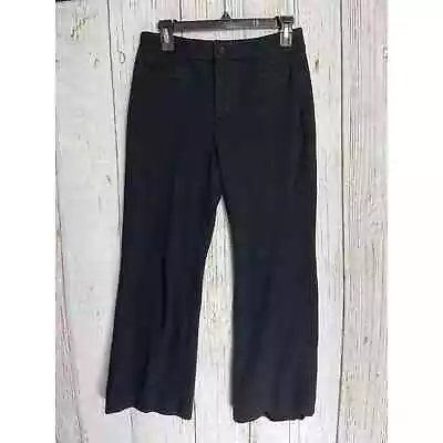 NYDJ Pants Women Size 6 Petite Black Mid Rise Lift Tuck Technology Rayon Nylon • $9.69