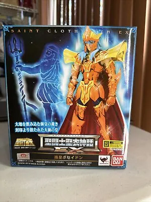 Bandai Tamashii Saint Seiya Myth Cloth EX Sea Emperor Poseidon Kaioh (US Seller) • $275