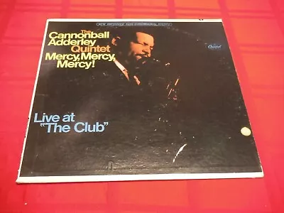 The Cannonball Adderley Quintet Mercy Mercy Mercy Live At The Club 1967 LP Jazz • $20