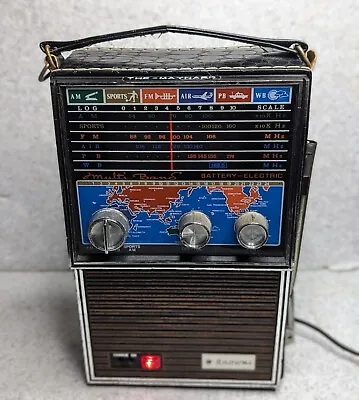 Rare Vintage Browni Multi Band CBC Transistor Radio Bans - Powers On • £31.83