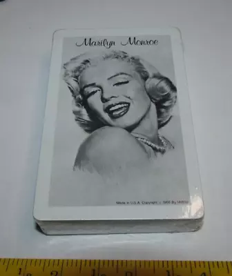 MINT Marilyn Monroe Playing Cards Deck 1956 Sealed NMMM Powolny Fur & Pearls • $879