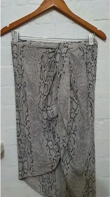 Zimmermann 100% Silk Snake Print Skirt - Size 1 • $35