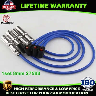 Cable Ignition Spark Plug Wire Set 27588 For Beetle Bora VW Golf GTI Jetta 2.0L • $20.59