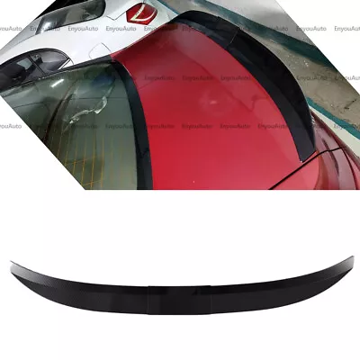 For Mitsubishi EcLipse Adjustable Rear Spoiler Trunk Roof Tail Wing Carbon Fiber • $42.75