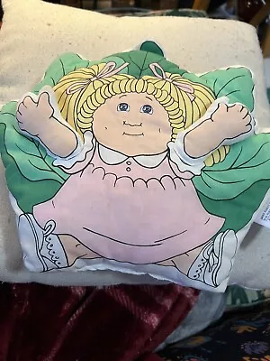 VTG CABBAGE PATCH PILLOW OPEN ARMS PINK DRESS 1984 Made In Taiwan  • $18
