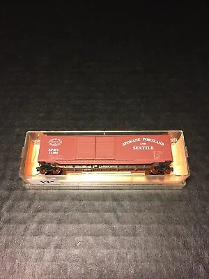 N Scale Premiere Editions Spokane Portland & Seattle Boxcar 14486 • $23