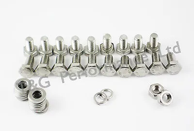 Toyota 4A-GE / 4A-GZE  Stainless Sump Pan Bolts Kit AE86 AW11 • £7.16