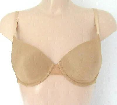 Panache Gold Shimmer T-Shirt Bra Style 8000 Size 36B • £14.99