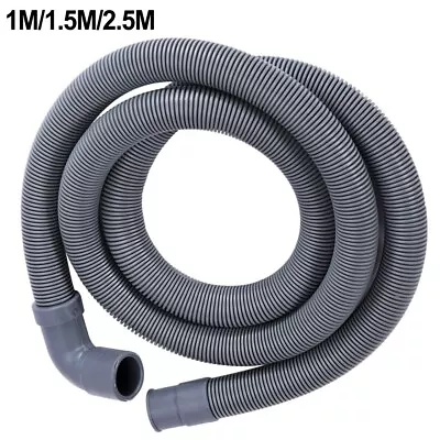 Flexible Corrugated Drain Hose Extension For Washing Machine Dishwasher • $11.86