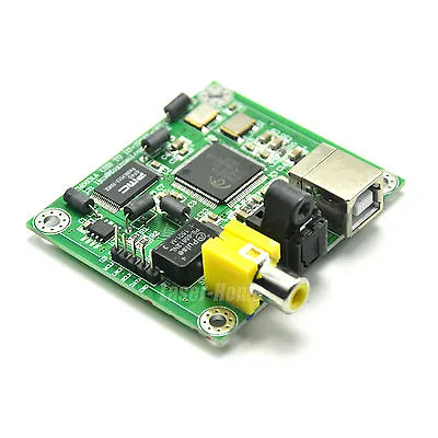 HiFi CM6631A 32bit 384K USB To SPDIF Coaxial Optical Fiber Output DAC Board • $36.62